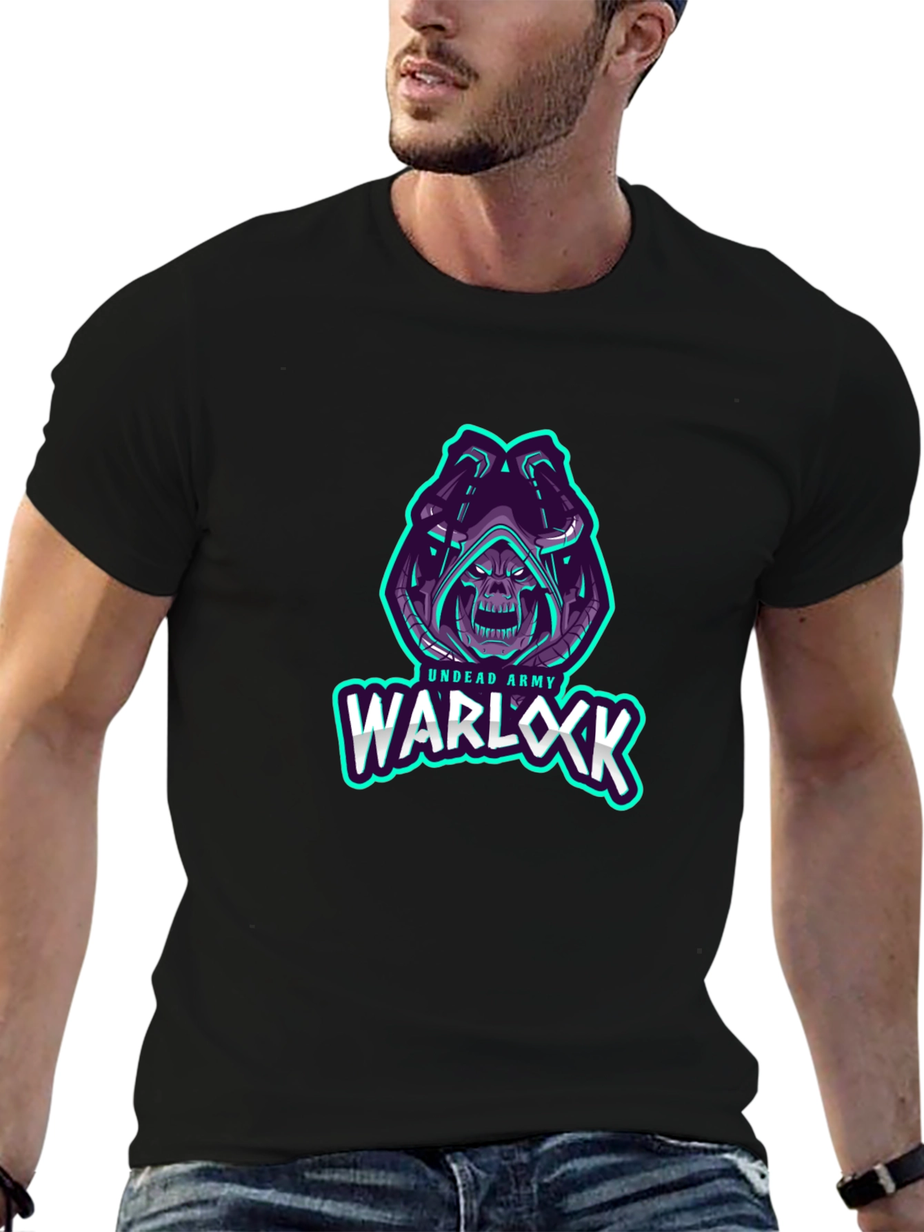 Undead Army Warlock Graphic T-Shirt