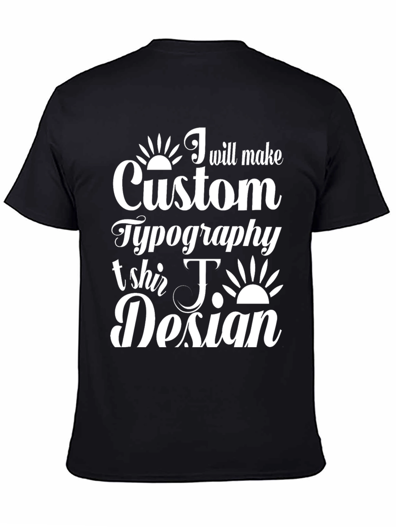 Custom Typography T-shirt Design