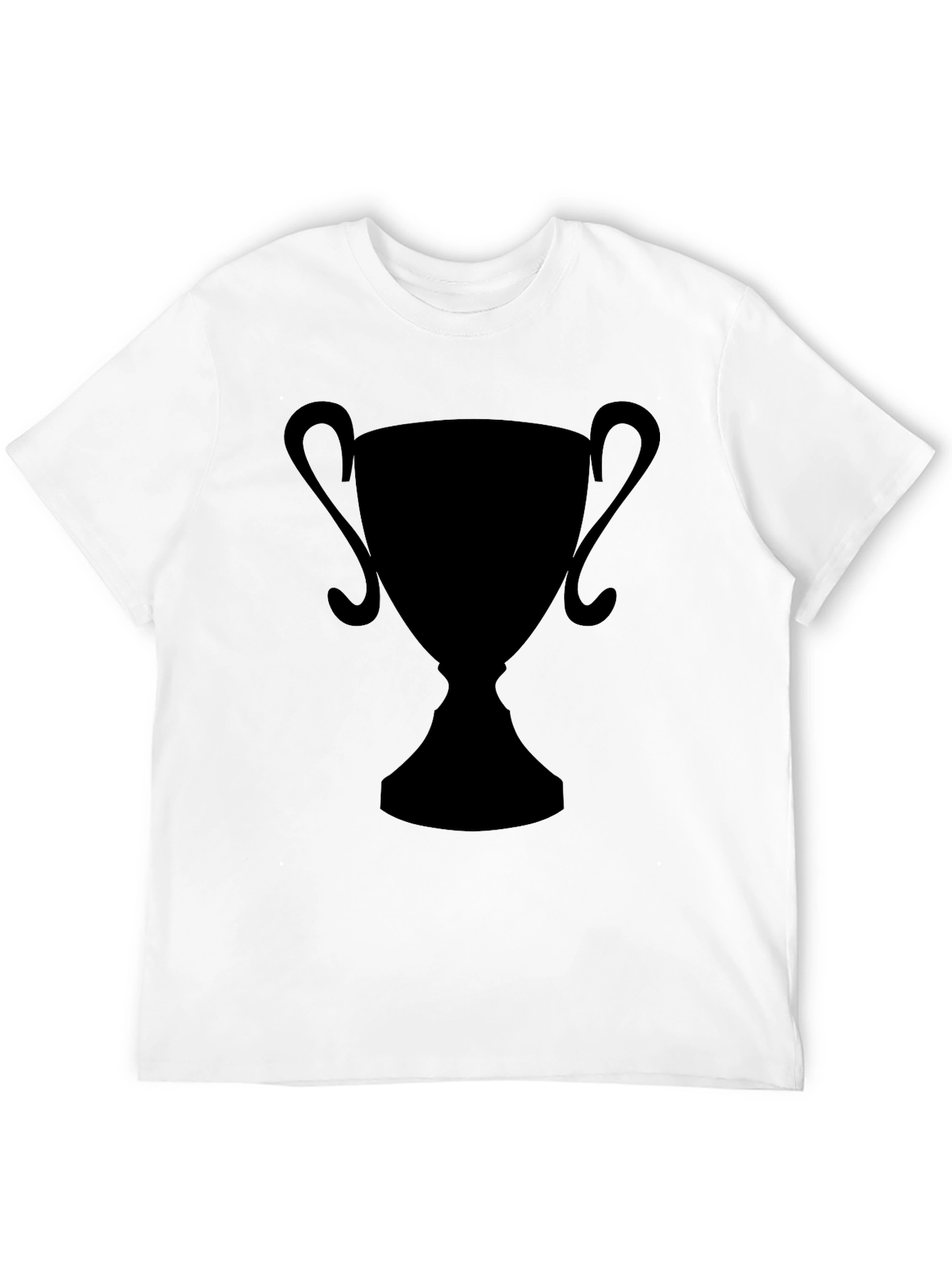 Black Trophy Graphic Tee - Winners Style!