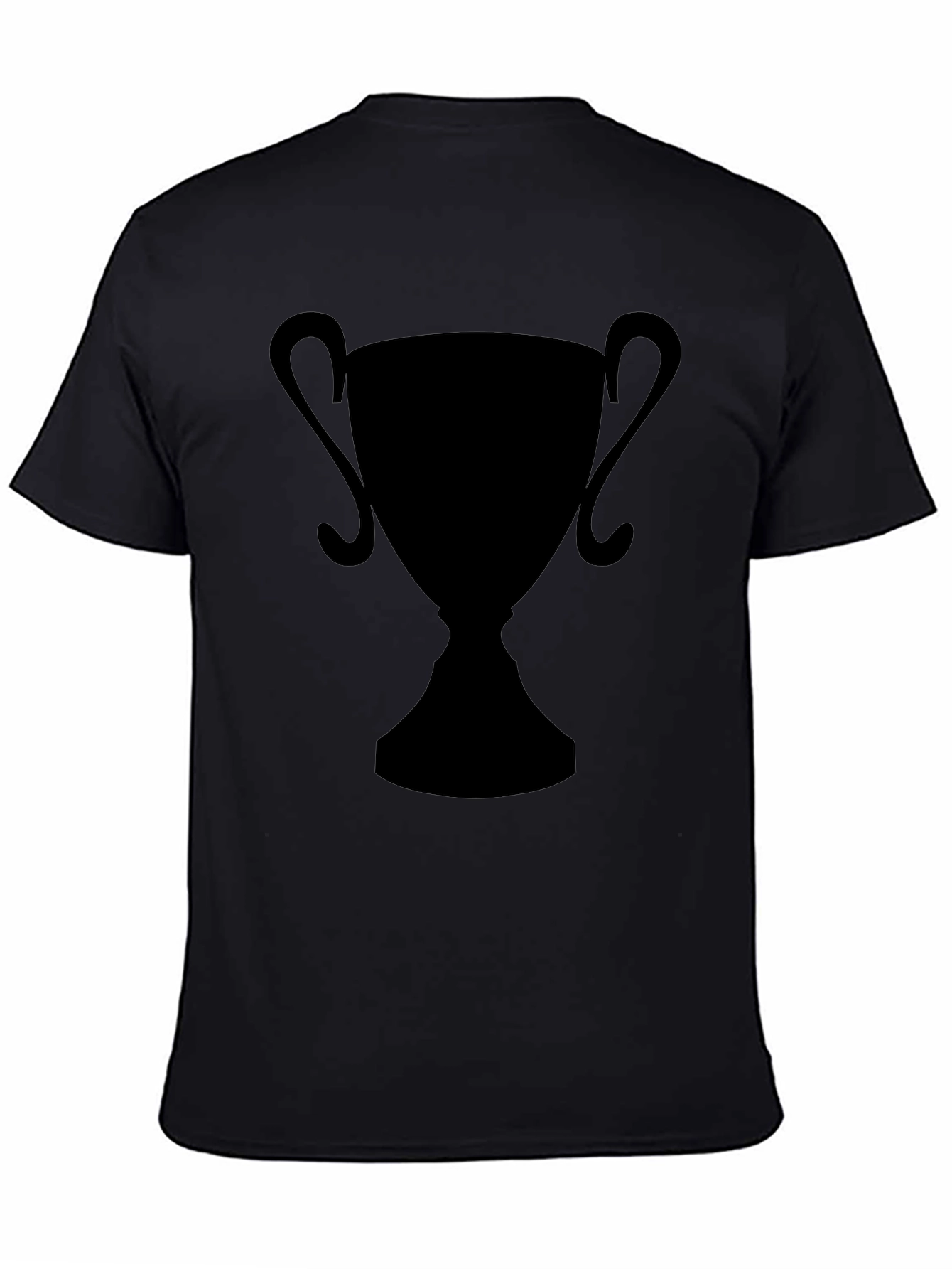 Black Trophy Graphic Tee - Winners Style!