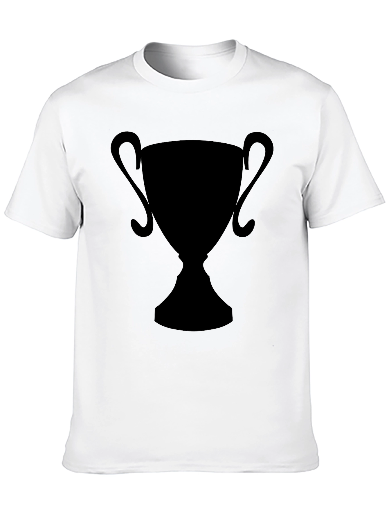 Black Trophy Graphic Tee - Winners Style!