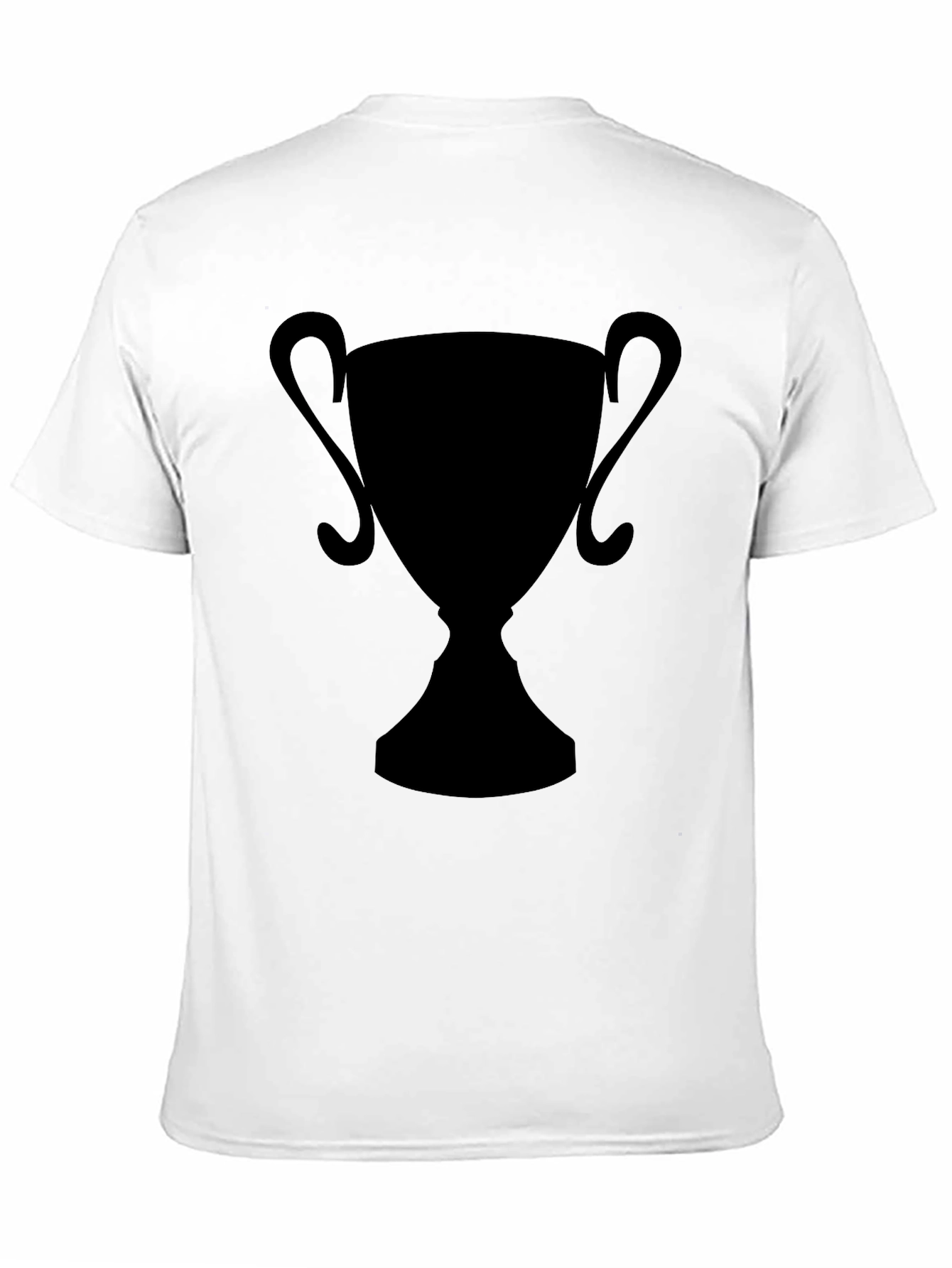 Black Trophy Graphic Tee - Winners Style!