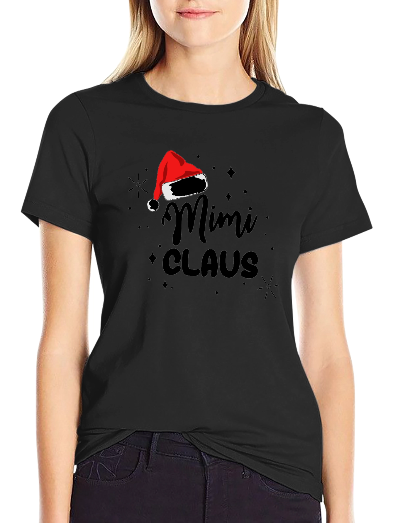 Mimi Claus Graphic Tee - Holiday Cheer