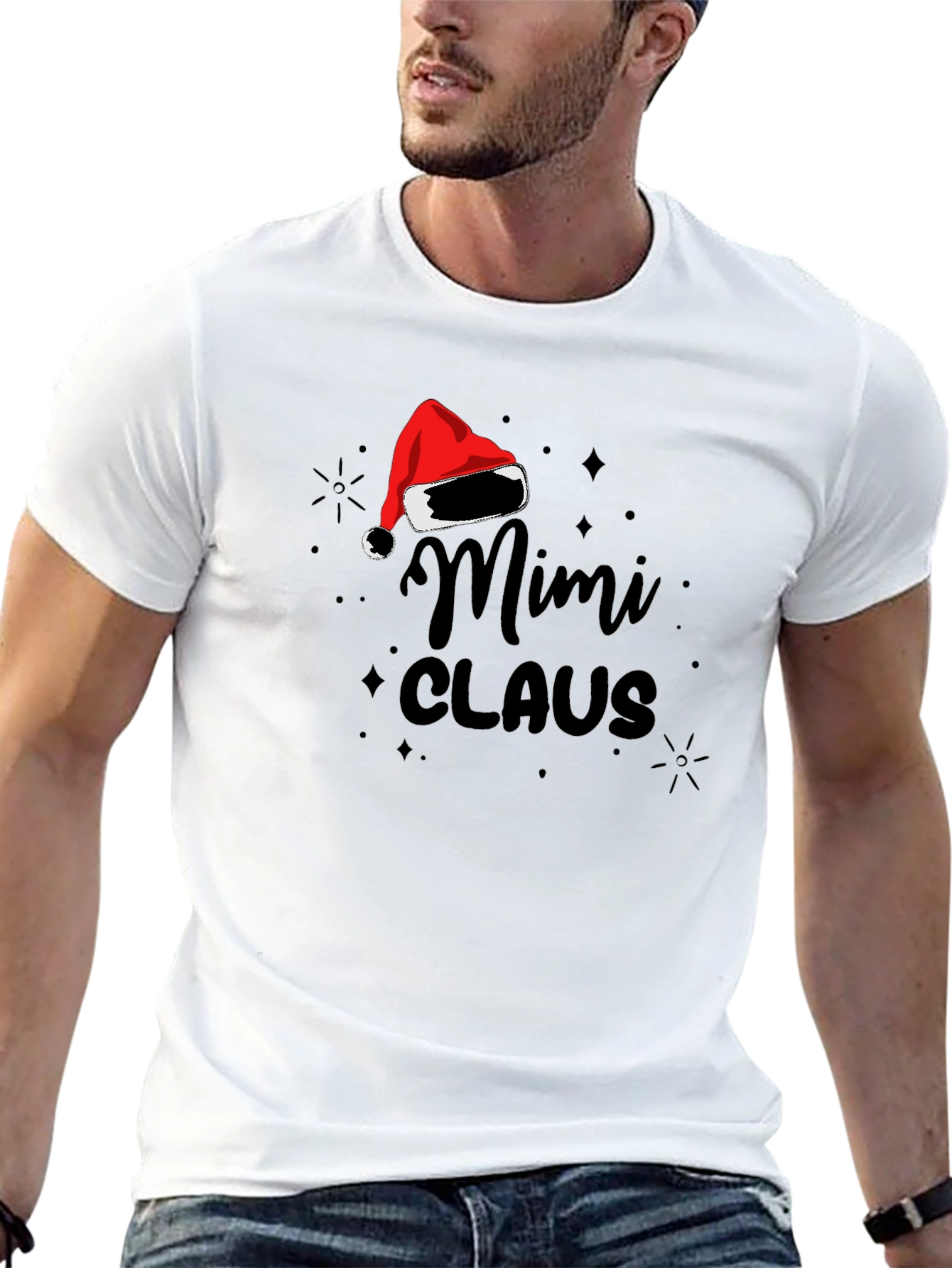 Mimi Claus Graphic Tee - Holiday Cheer