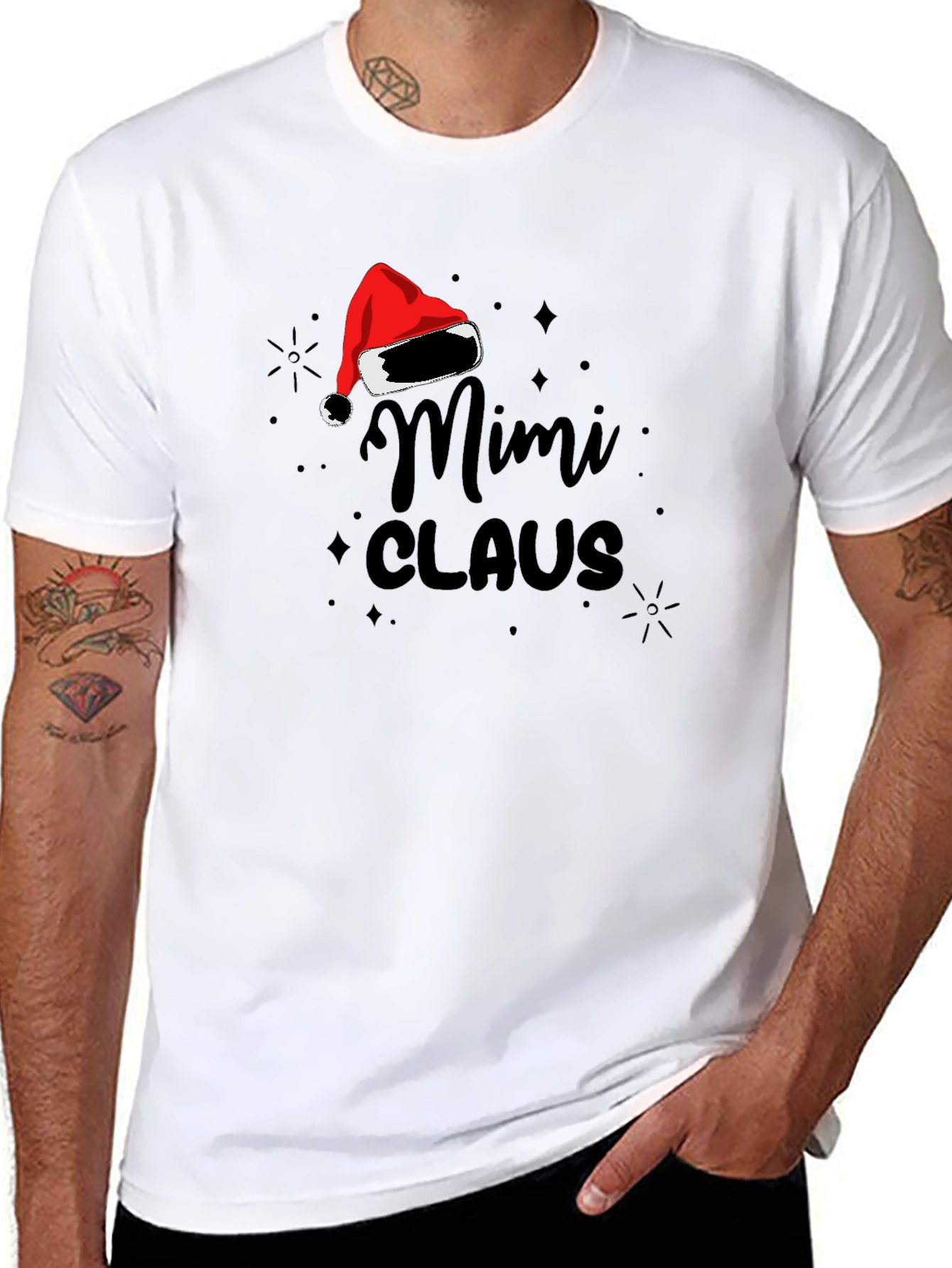 Mimi Claus Graphic Tee - Holiday Cheer