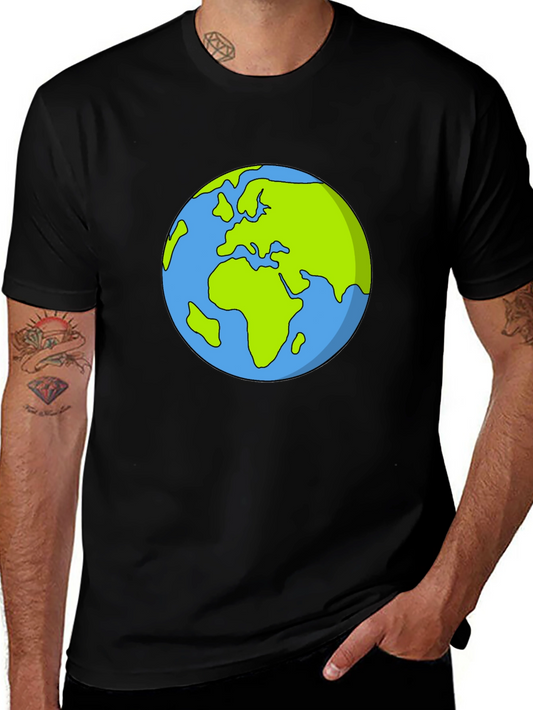 Earth Graphic T-Shirt - Global Awareness Tee