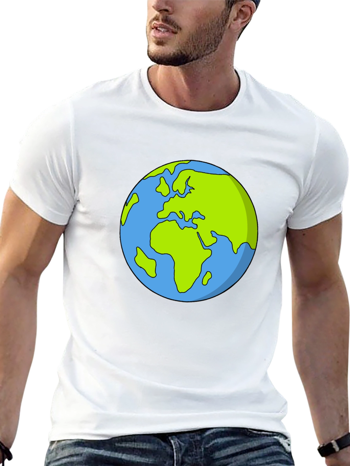 Earth Graphic T-Shirt - Global Awareness Tee