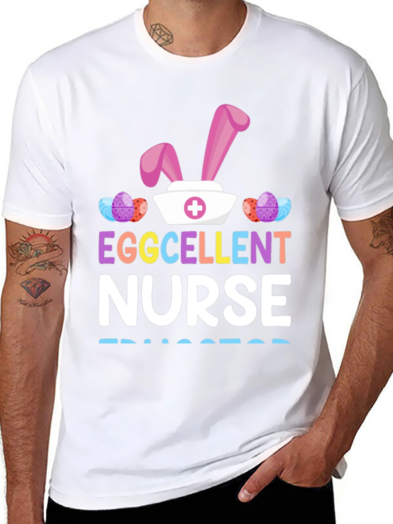 Eggcellent Nurse Easter T-Shirt