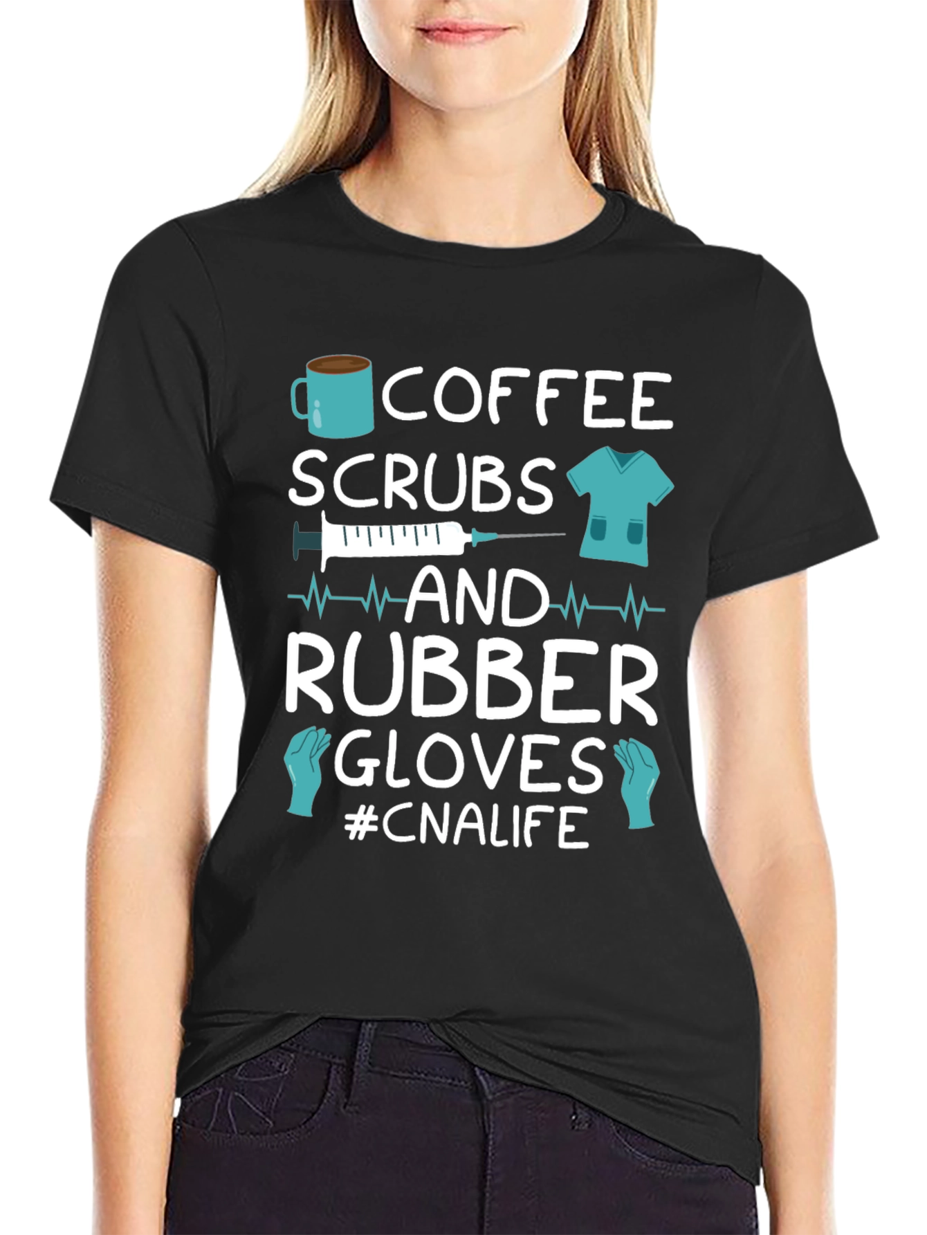Coffee Scrubs CNA Life T-Shirt