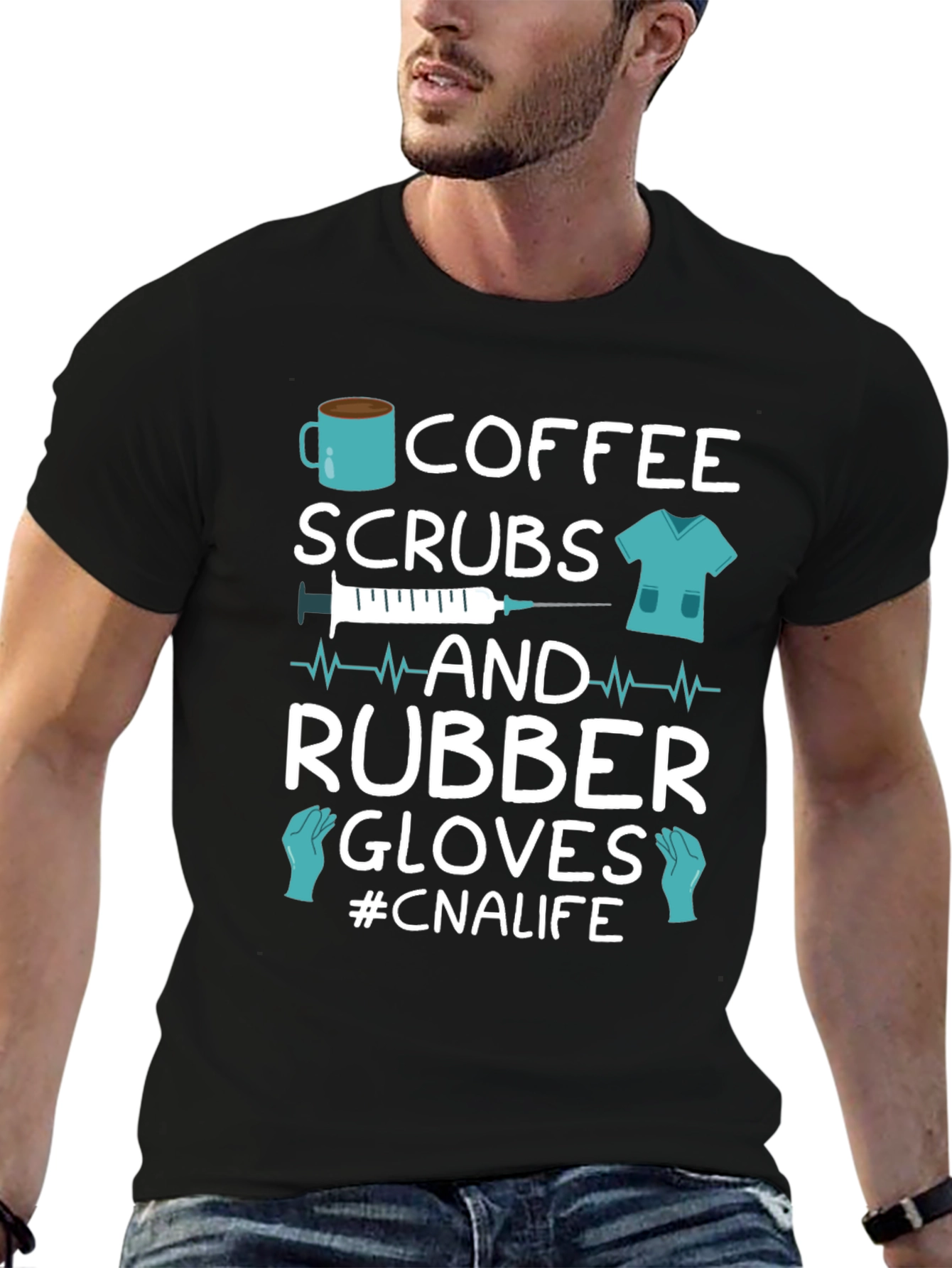 Coffee Scrubs CNA Life T-Shirt