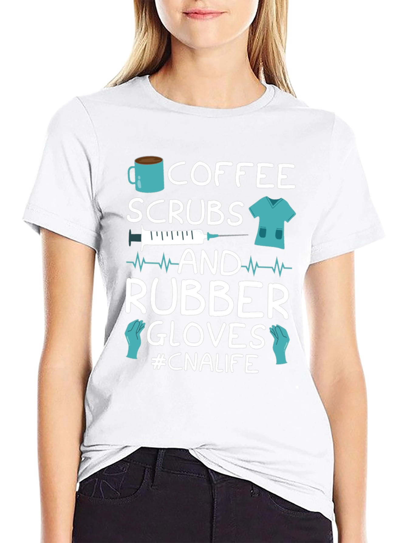 Coffee Scrubs CNA Life T-Shirt