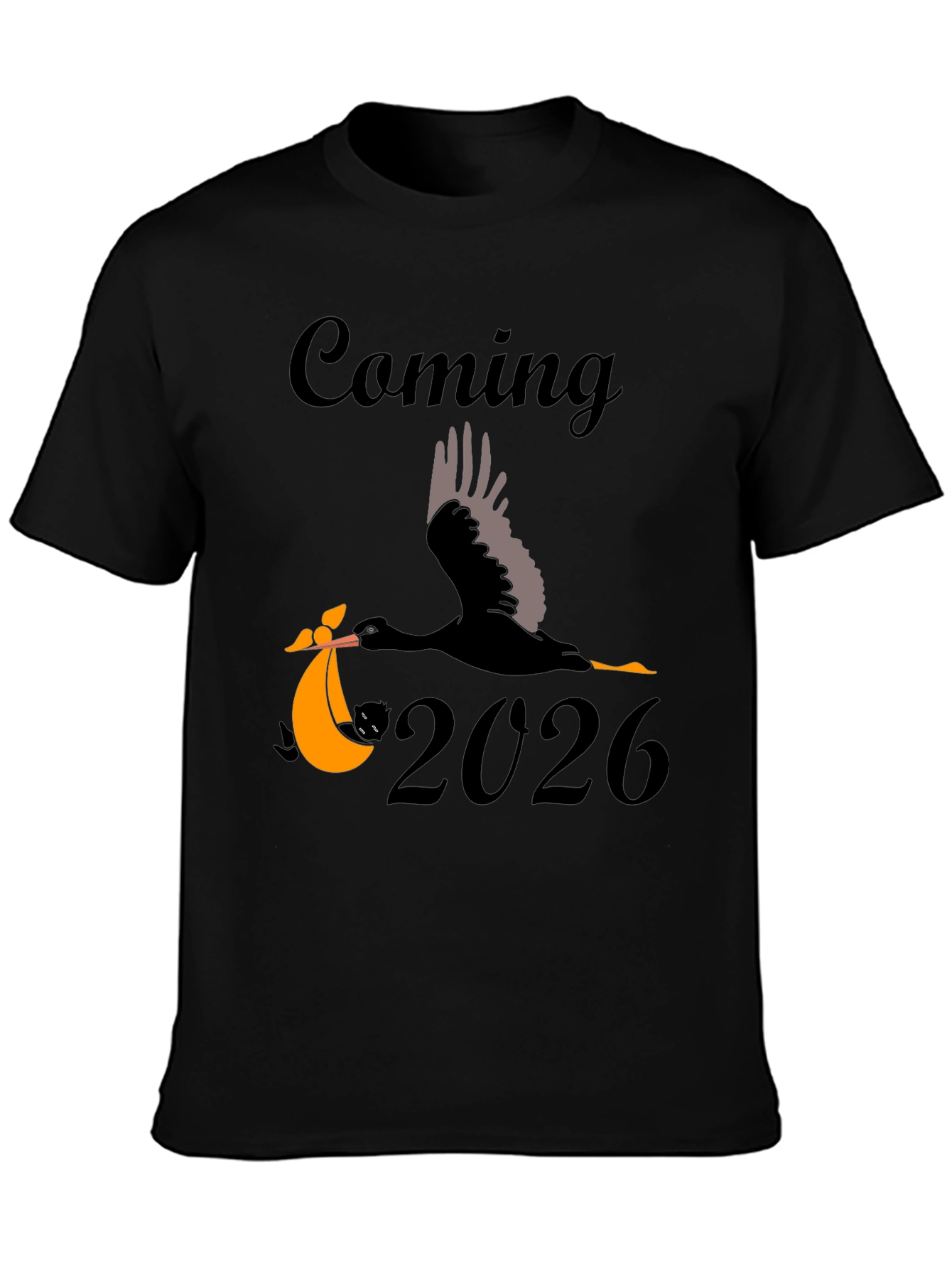Coming 2026 Baby Announcement T-Shirt