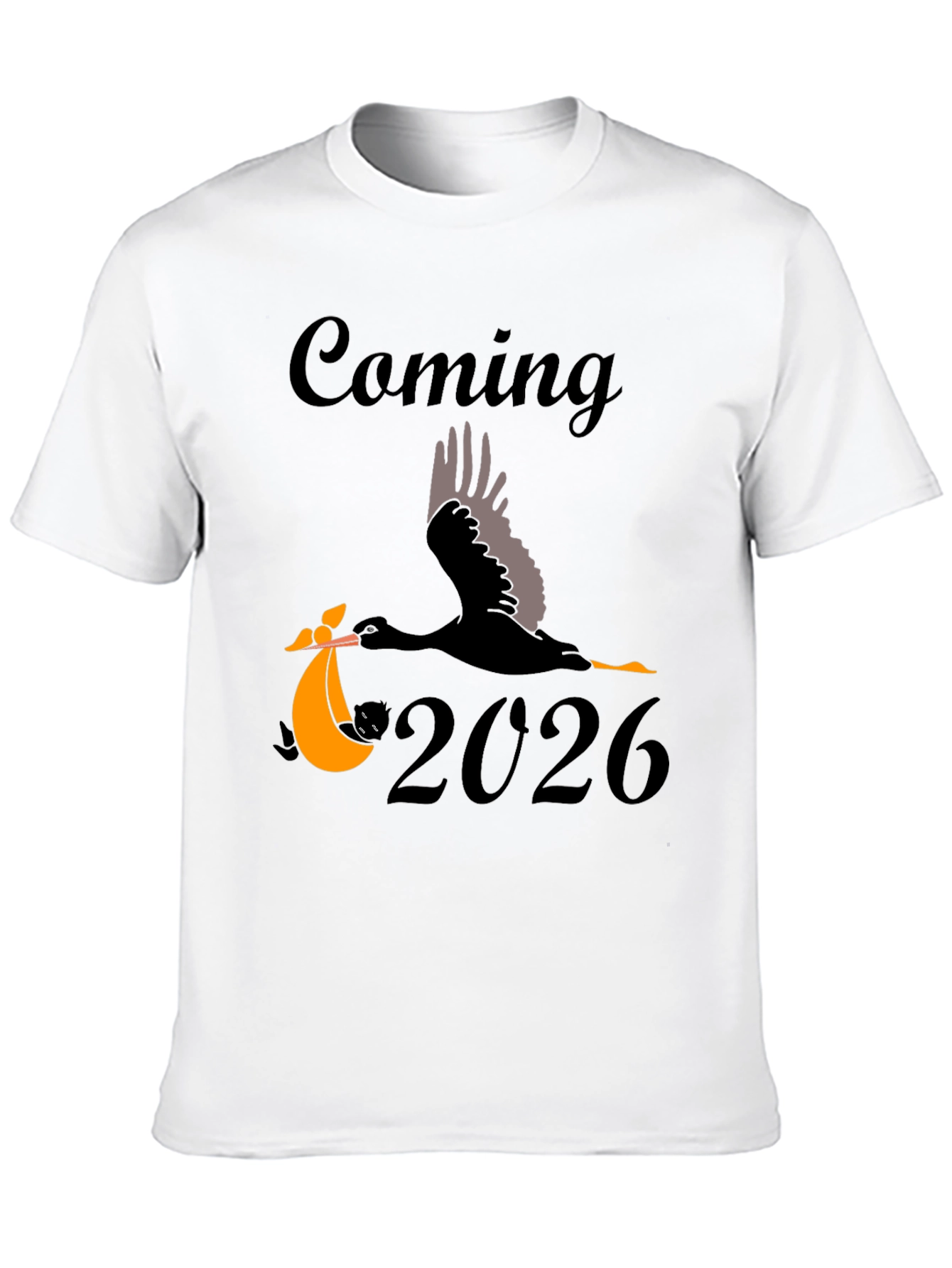 Coming 2026 Baby Announcement T-Shirt