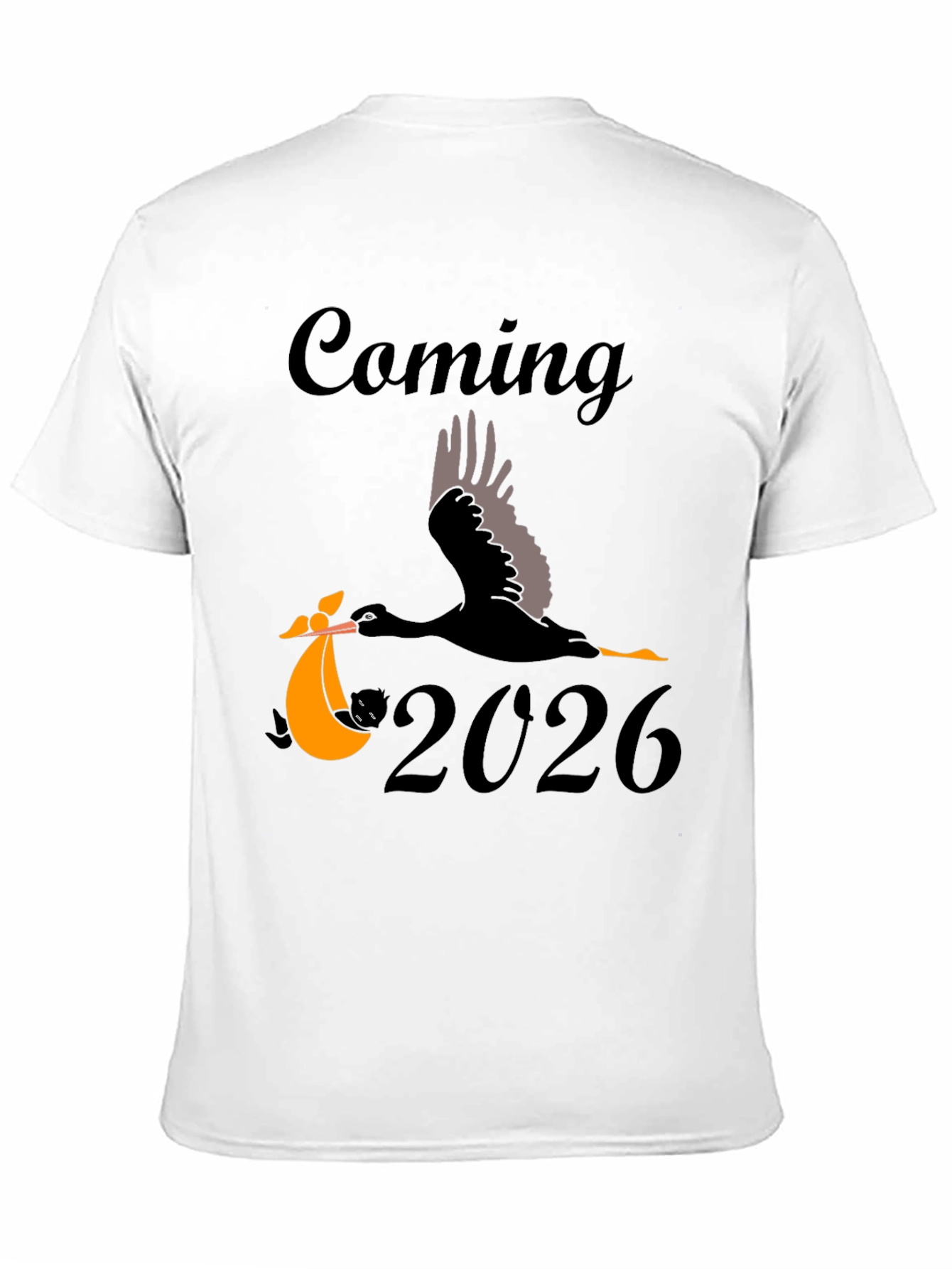 Coming 2026 Baby Announcement T-Shirt