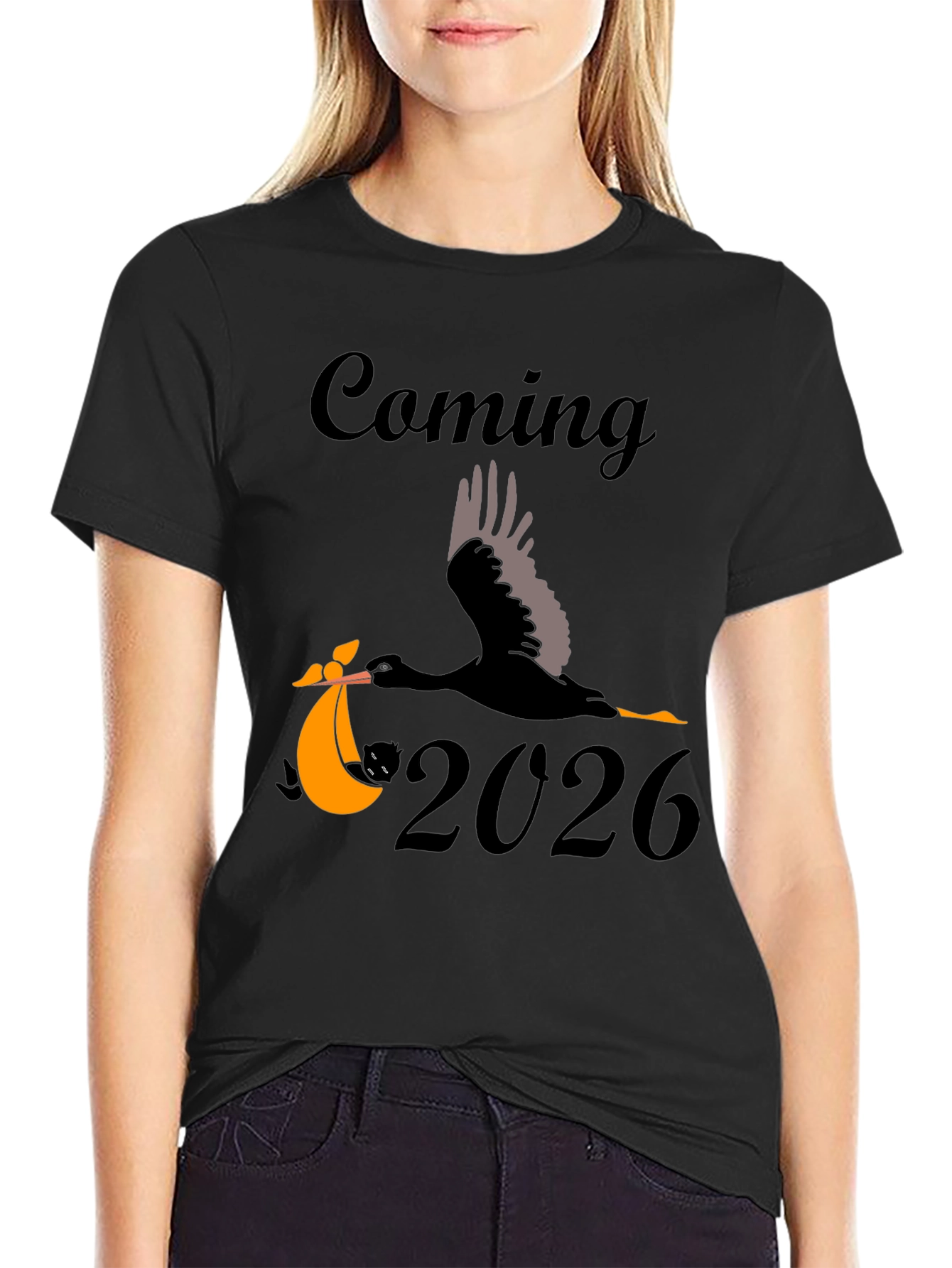 Coming 2026 Baby Announcement T-Shirt