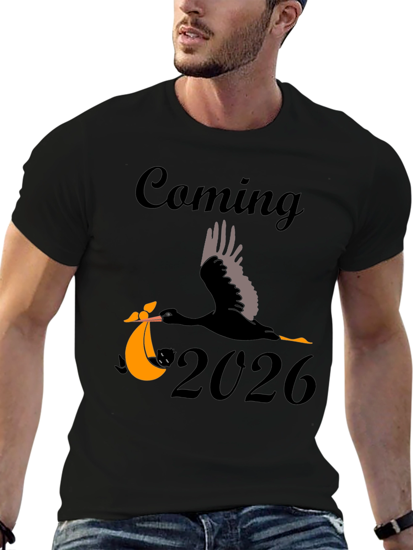 Coming 2026 Baby Announcement T-Shirt
