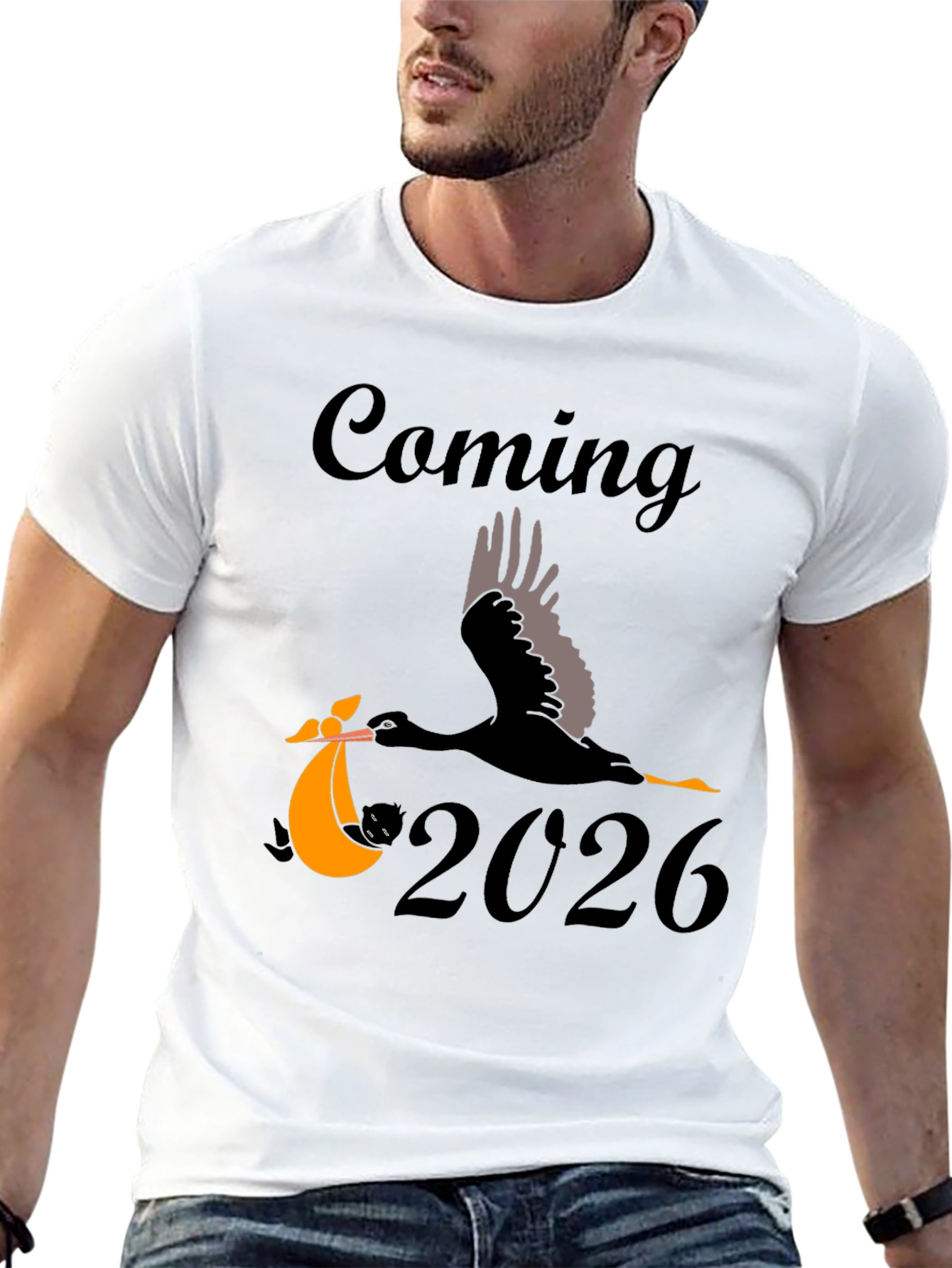 Coming 2026 Baby Announcement T-Shirt