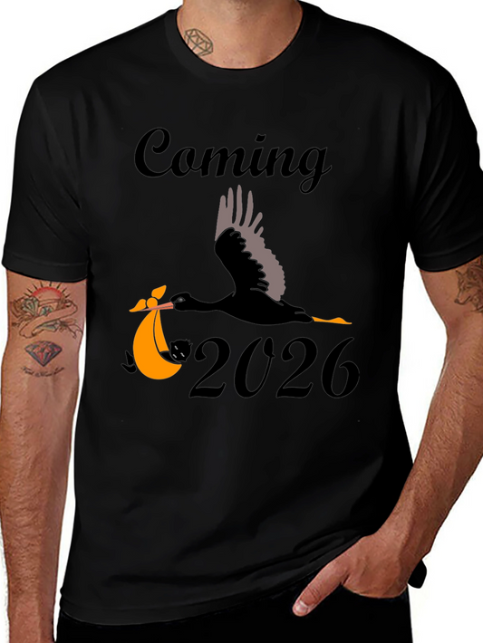Coming 2026 Baby Announcement T-Shirt