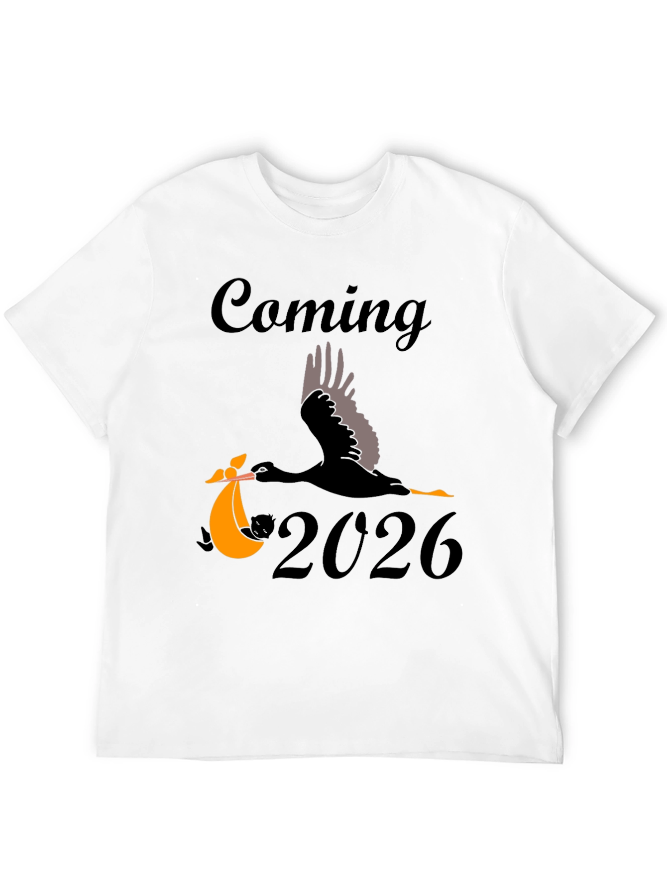 Coming 2026 Baby Announcement T-Shirt