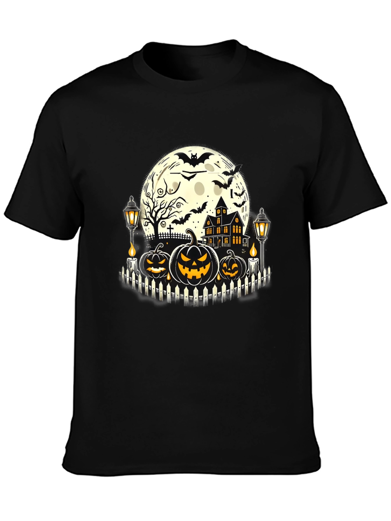 Halloween Pumpkin Scary T-Shirt