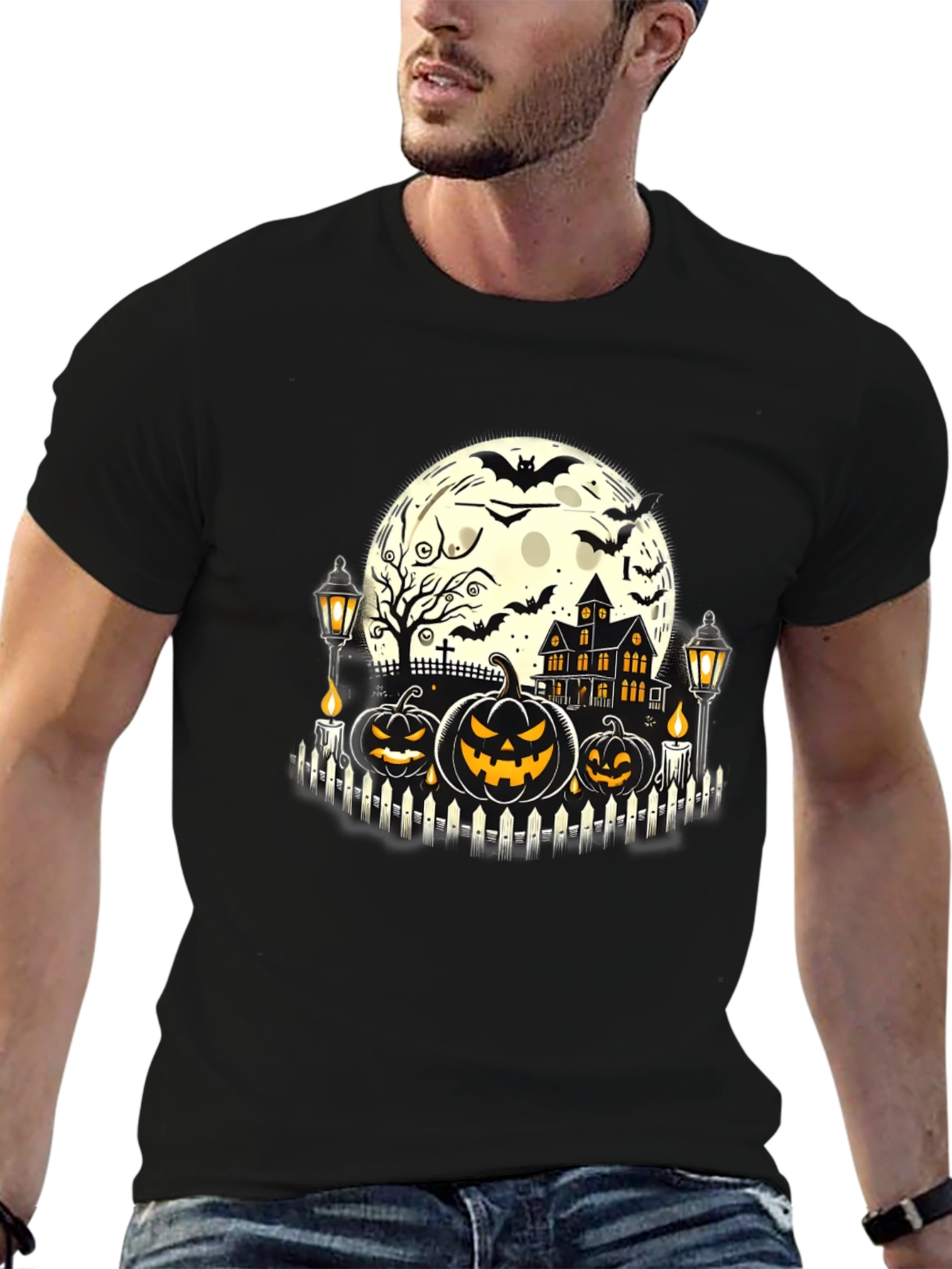 Halloween Pumpkin Scary T-Shirt