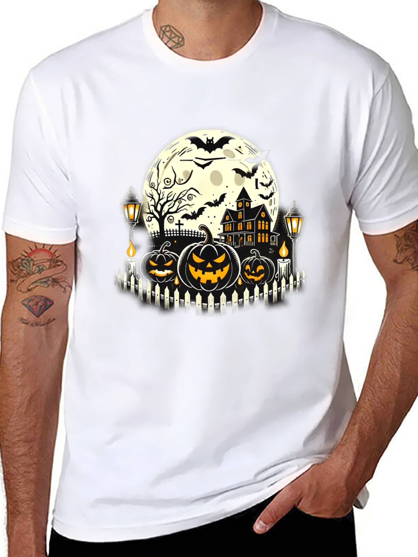 Halloween Pumpkin Scary T-Shirt