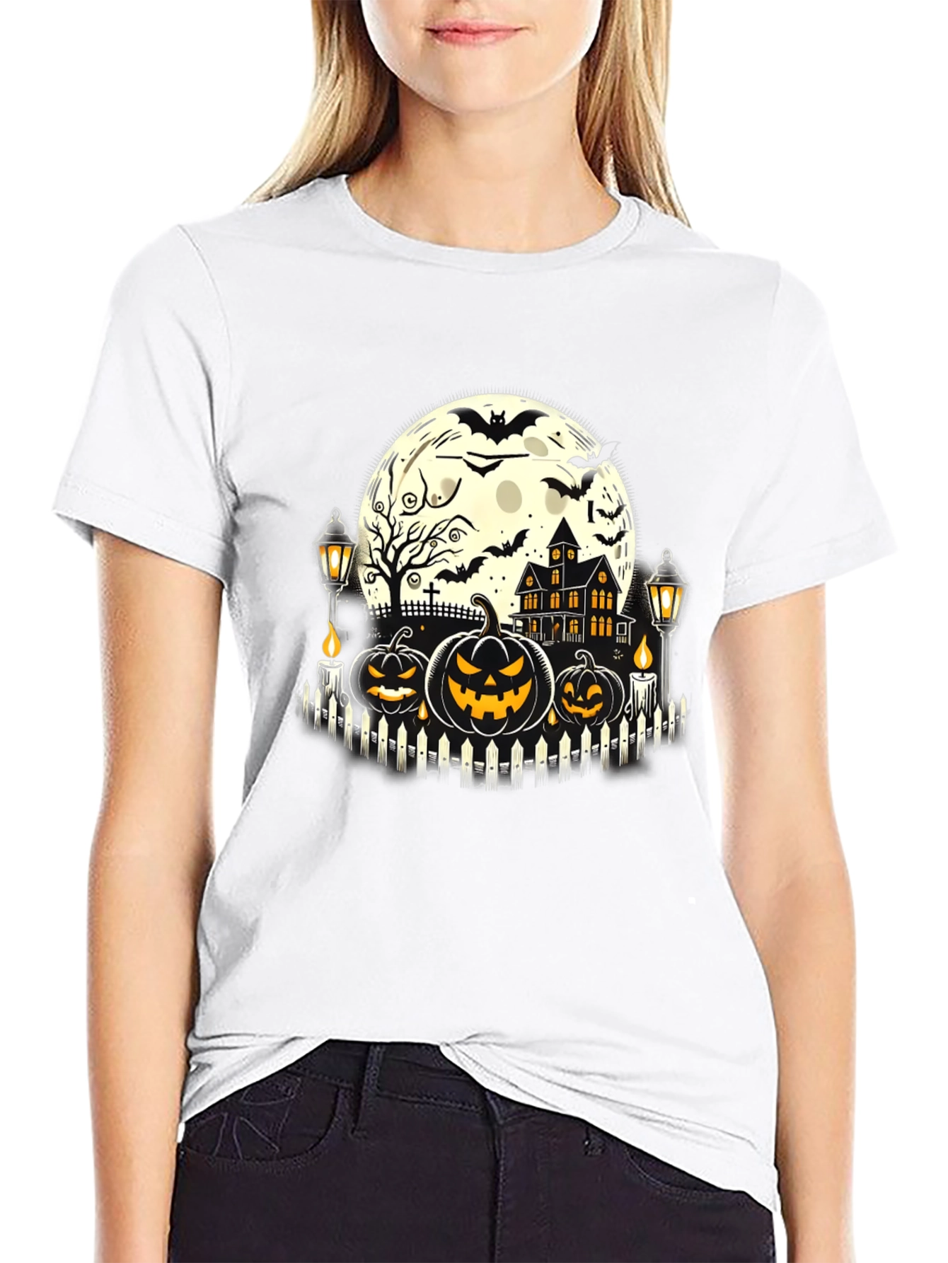 Halloween Pumpkin Scary T-Shirt