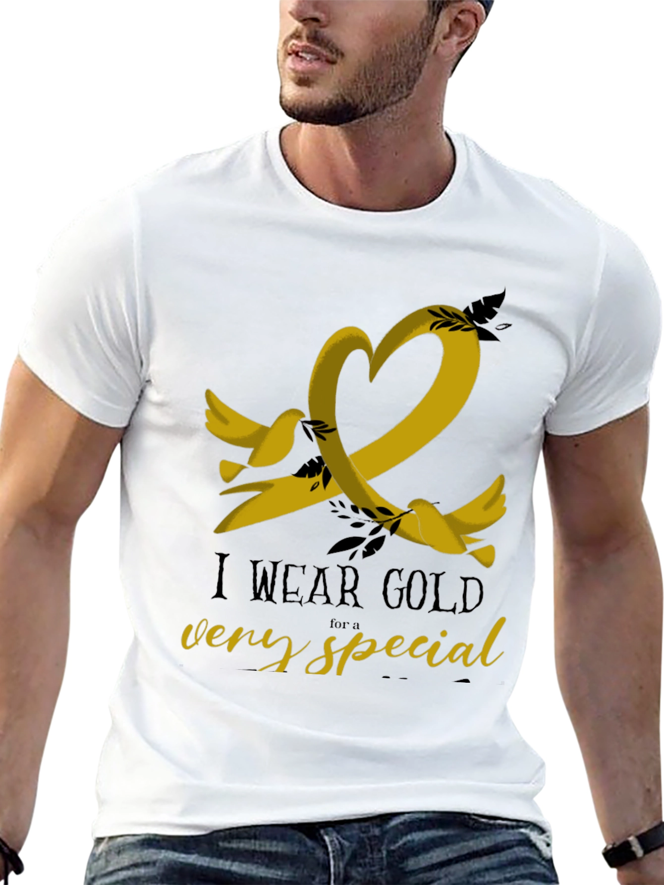 I Wear Gold T-Shirt