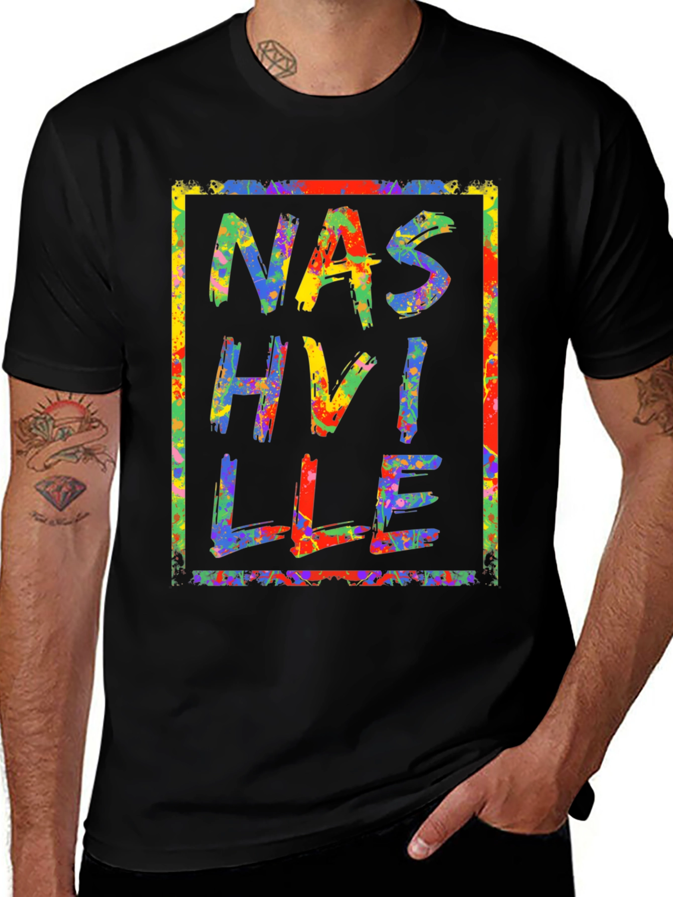 Nashville Splatter T-Shirt