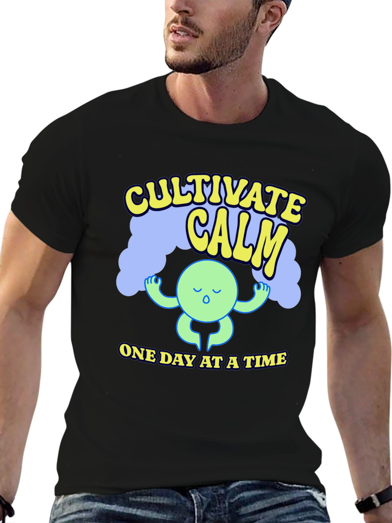 Cultivate Calm T-Shirt - One Day at a Time