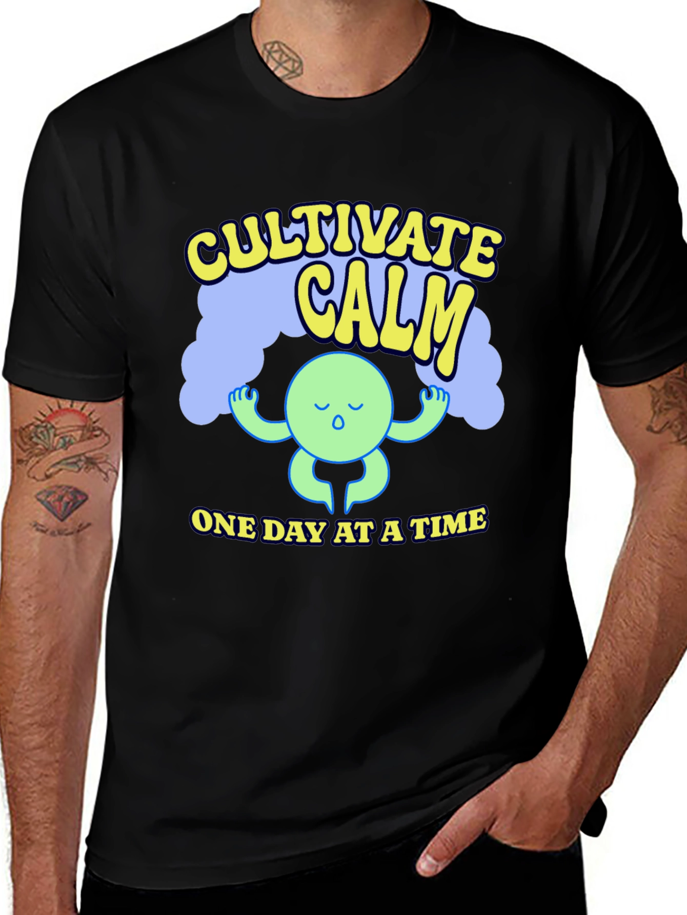 Cultivate Calm T-Shirt - One Day at a Time