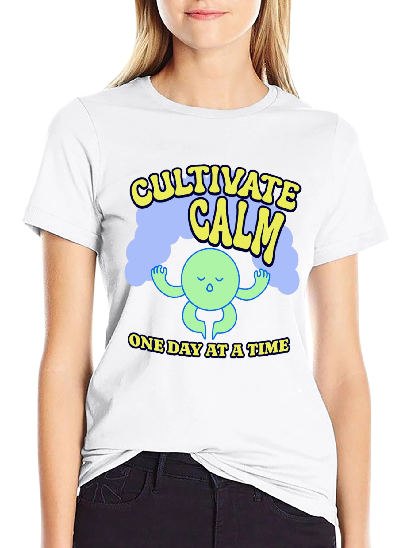 Cultivate Calm T-Shirt - One Day at a Time