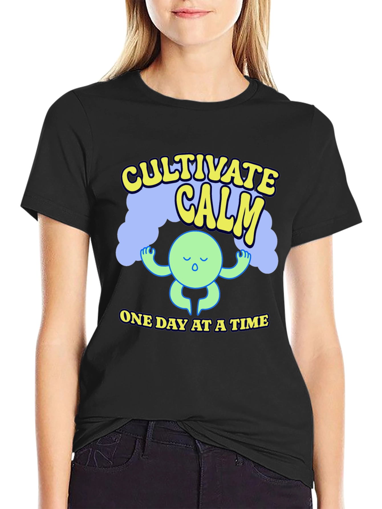 Cultivate Calm T-Shirt - One Day at a Time