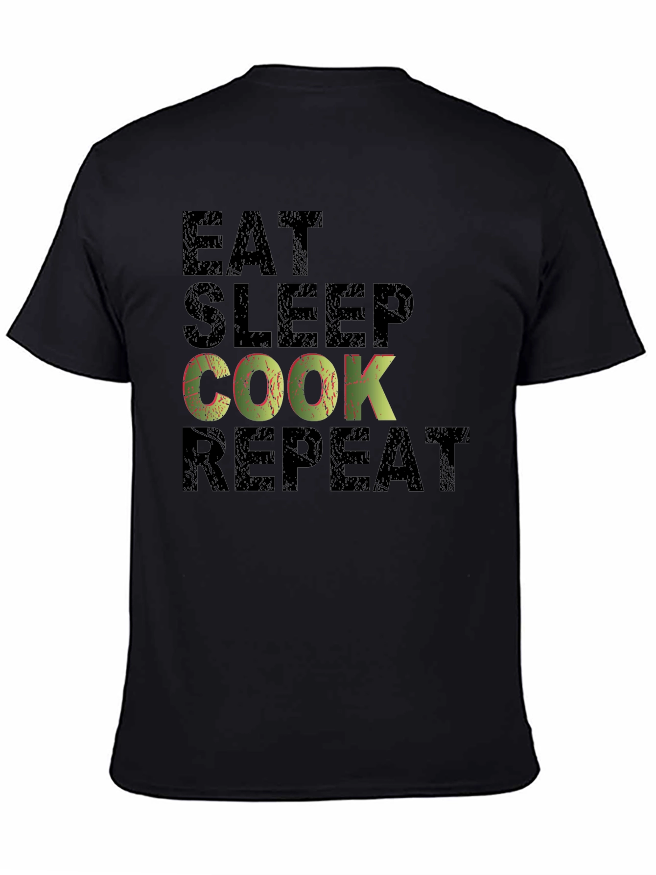 Eat Sleep Cook Repeat Graphic Tee