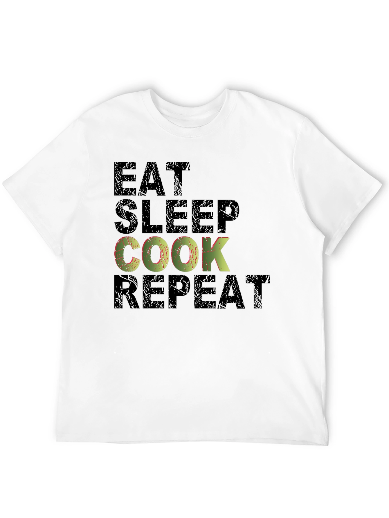 Eat Sleep Cook Repeat Graphic Tee