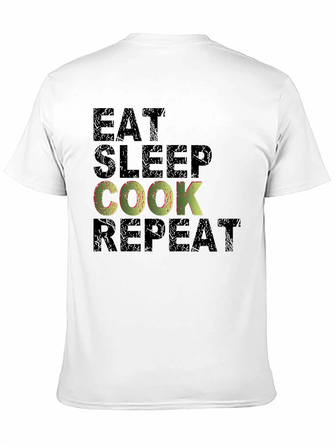 Eat Sleep Cook Repeat Graphic Tee