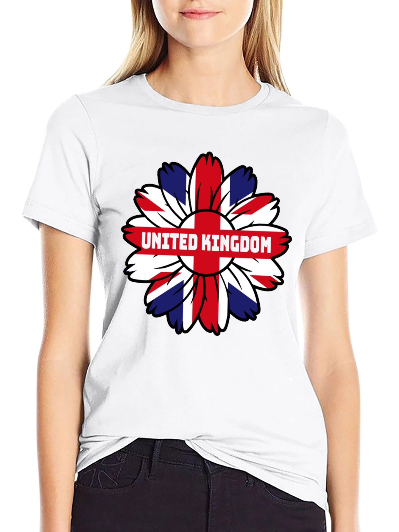 United Kingdom Flower T-Shirt
