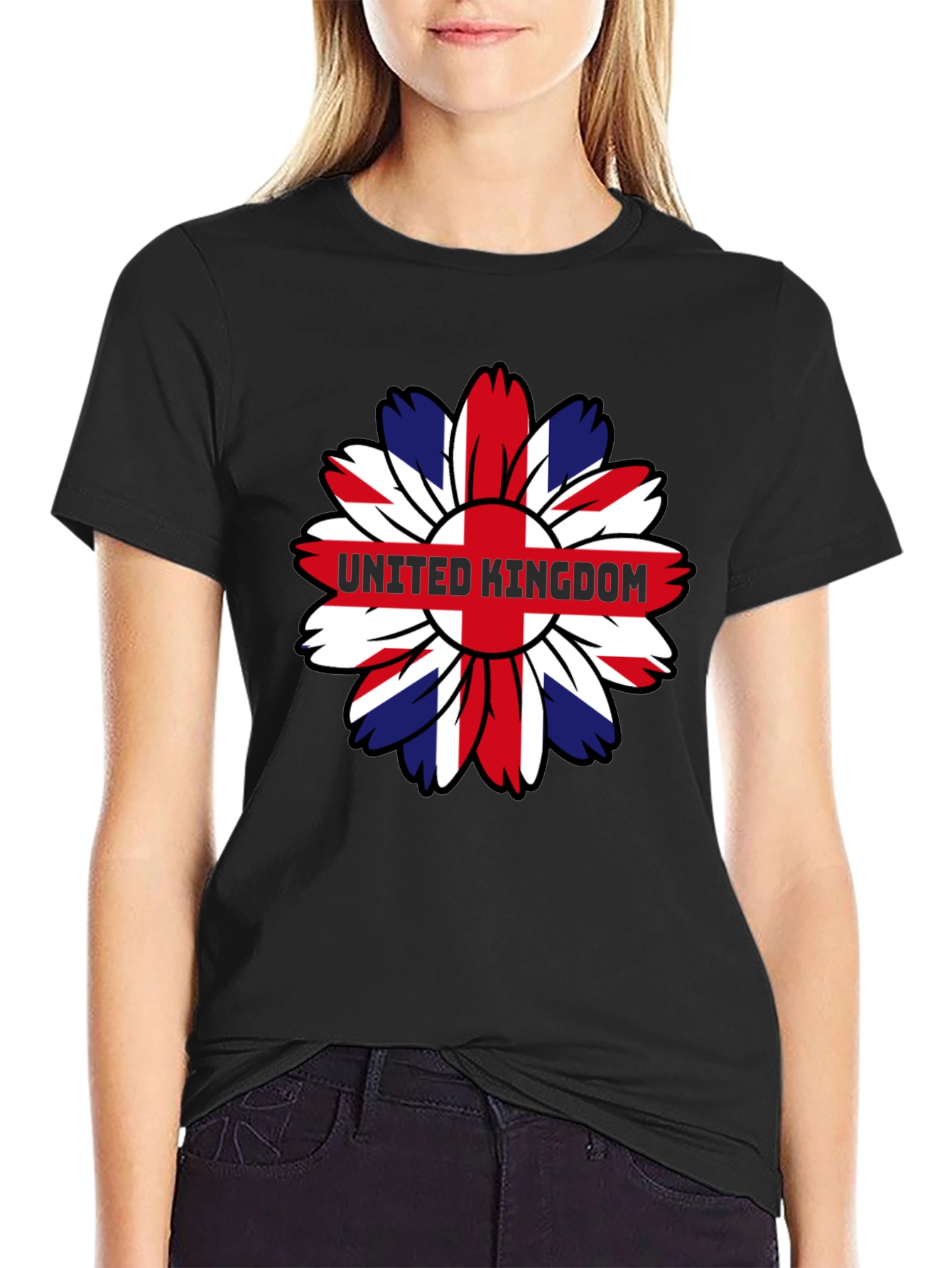 United Kingdom Flower T-Shirt