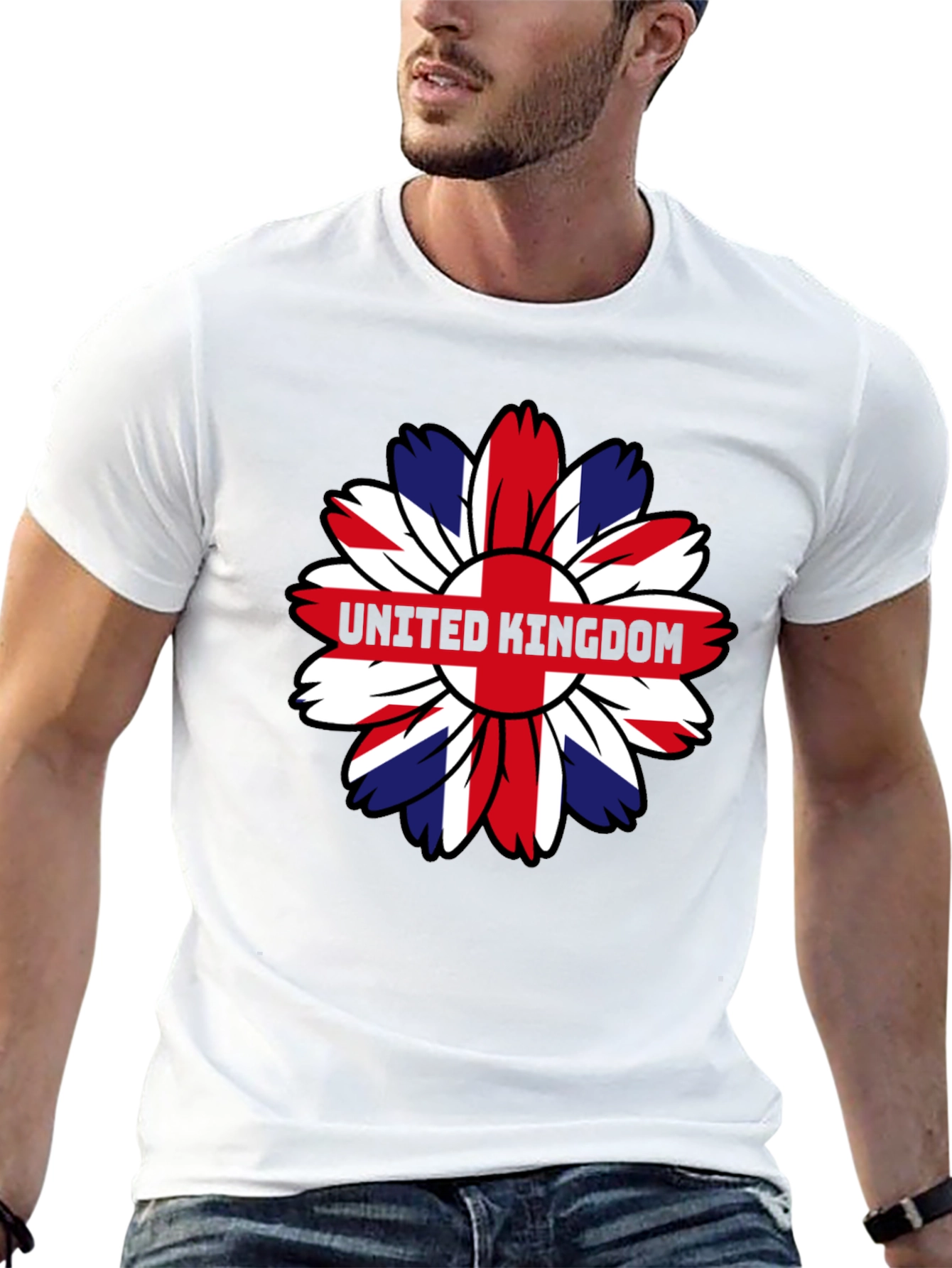United Kingdom Flower T-Shirt