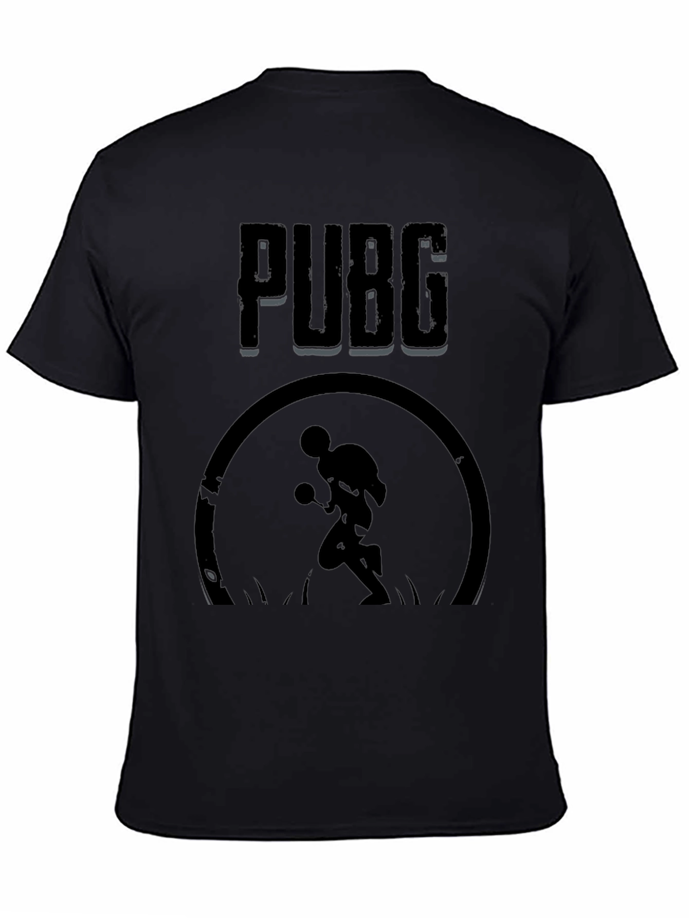 PUBG Game Black T-Shirt