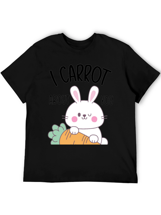 I Carrot About You Funny Easter Bunny T-Shirt