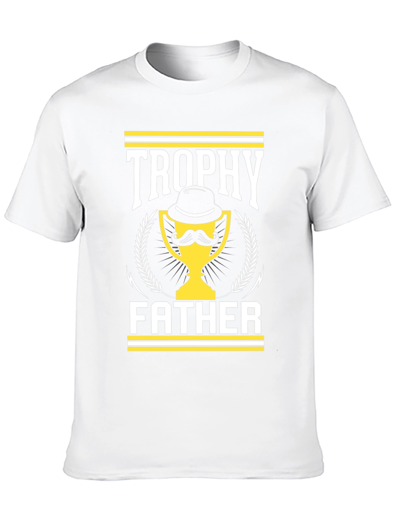 Trophy Father Graphic T-Shirt - Mens Black Tee