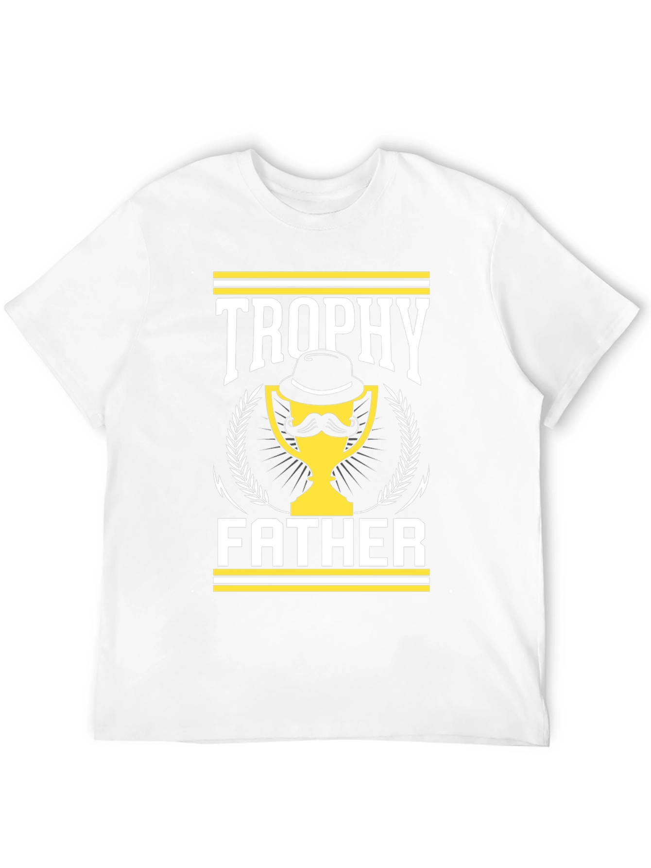 Trophy Father Graphic T-Shirt - Mens Black Tee