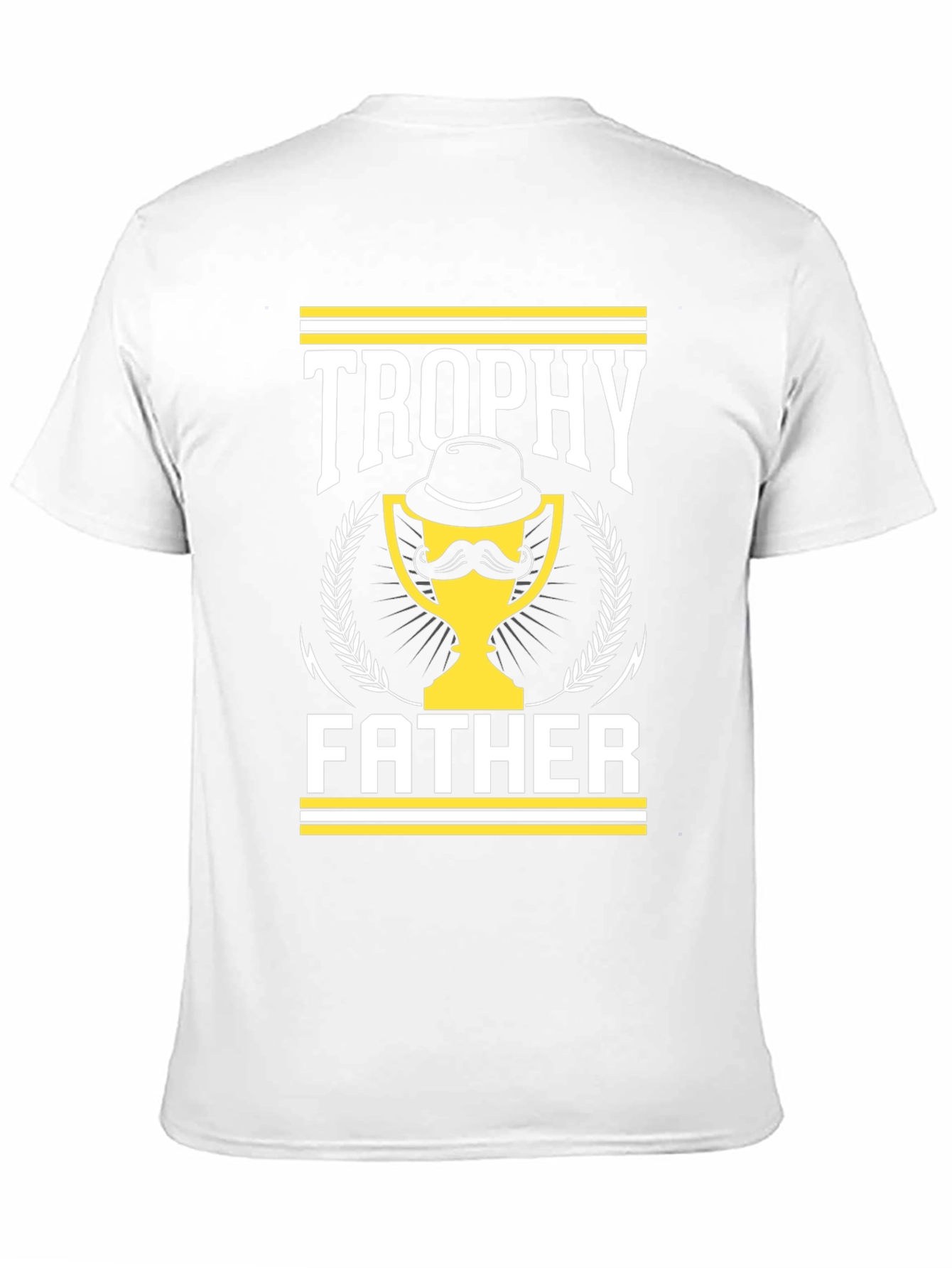 Trophy Father Graphic T-Shirt - Mens Black Tee