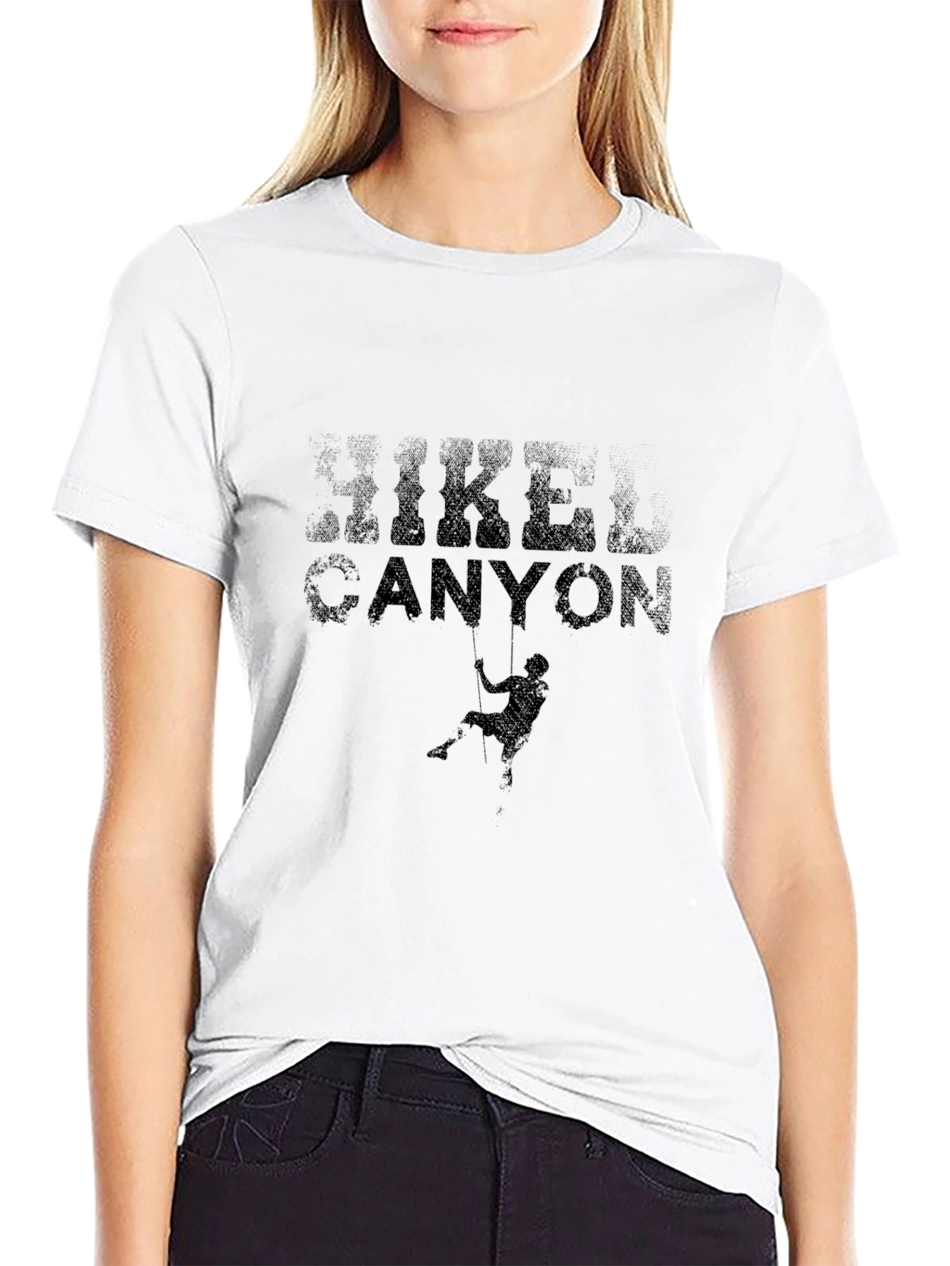 Hike Canyon T-Shirt - Black Graphic Tee