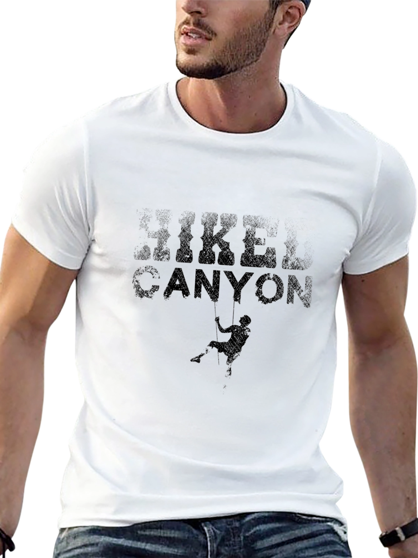 Hike Canyon T-Shirt - Black Graphic Tee