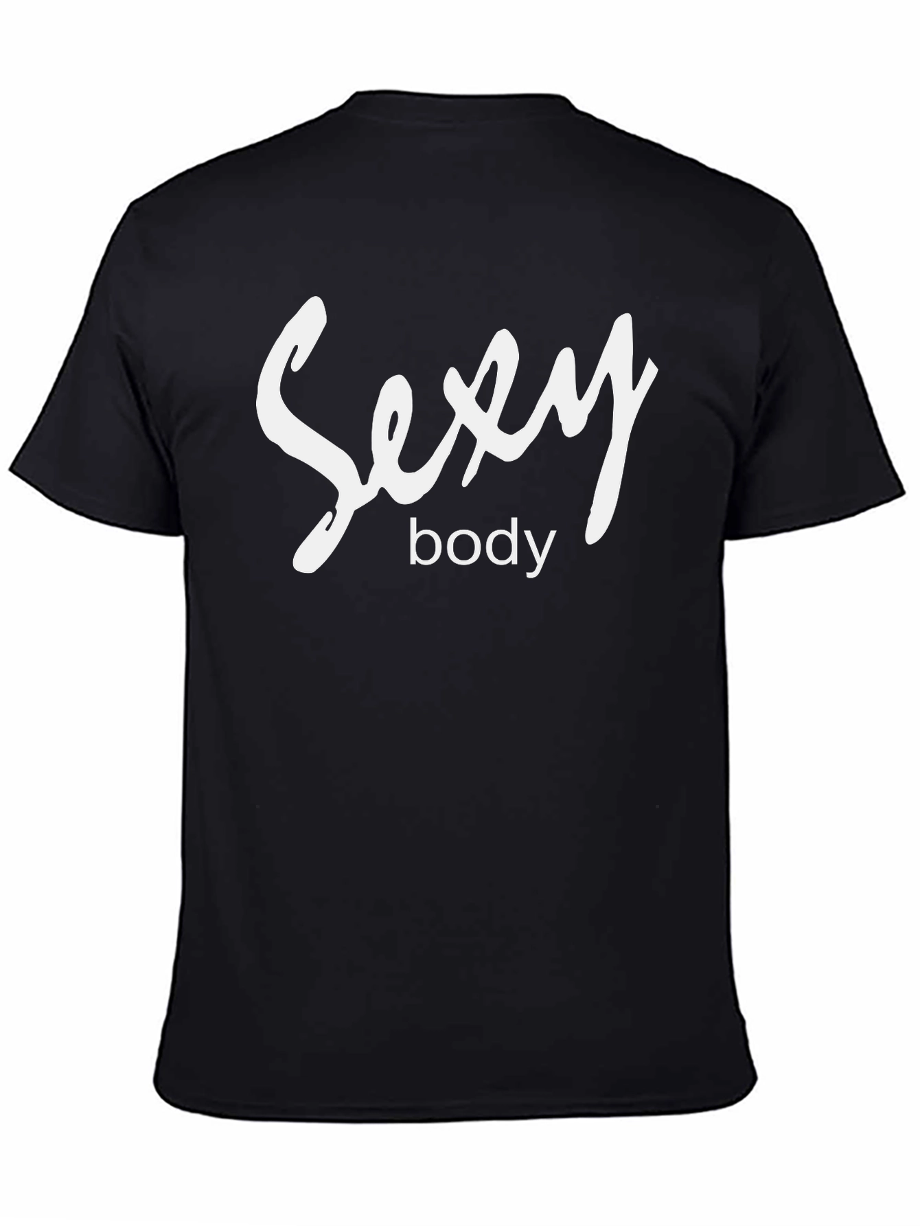 Sexy Body Black T-Shirt - Mens Fashion