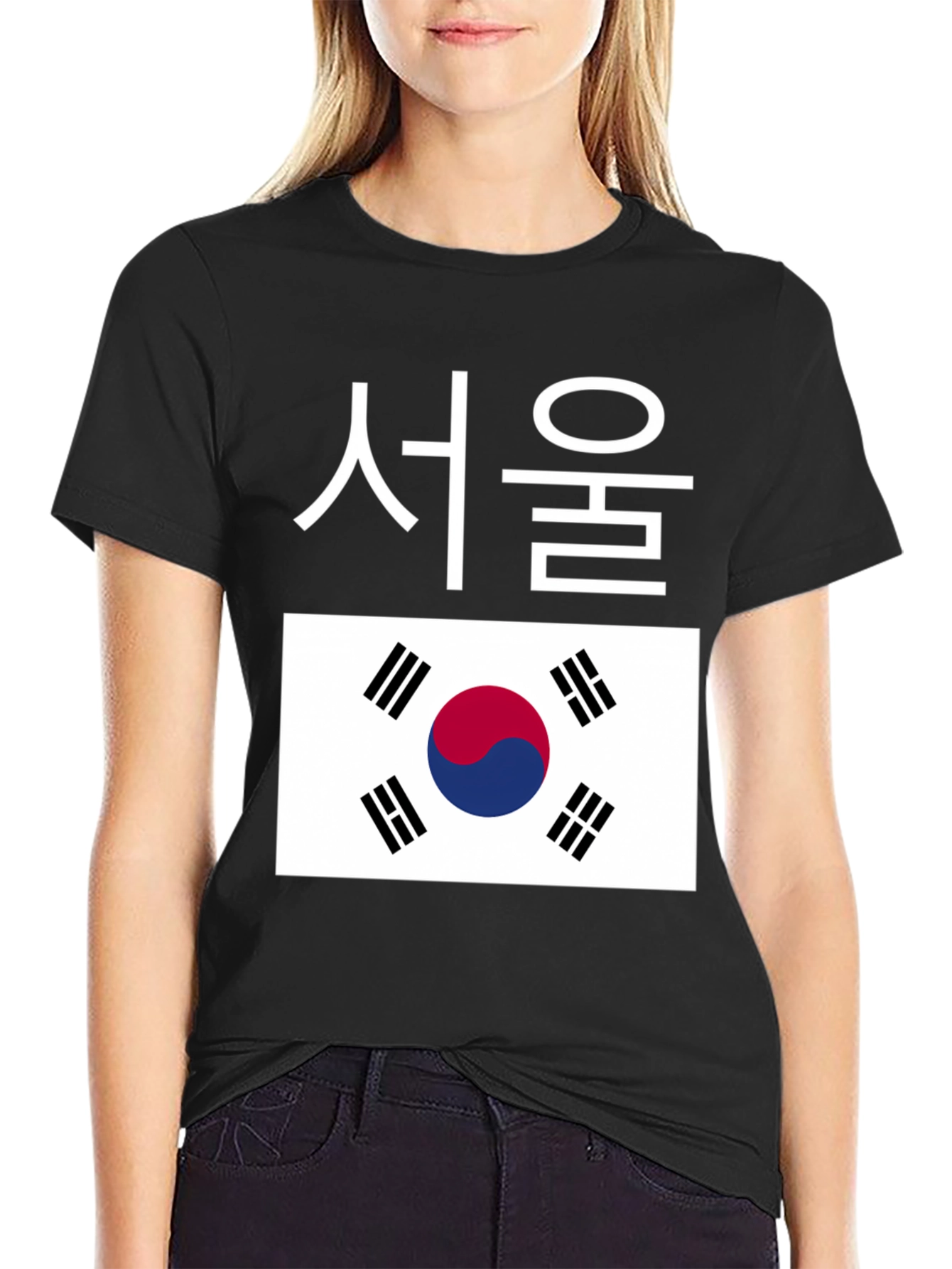 Seoul Korea Flag T-Shirt