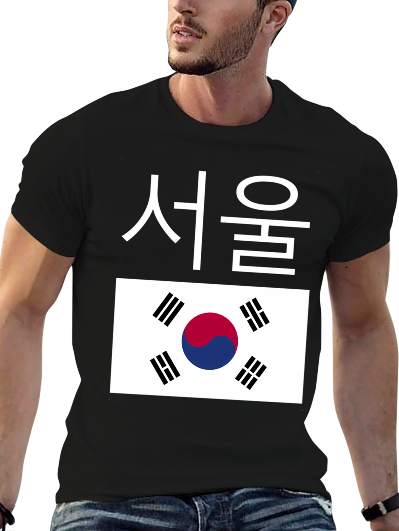 Seoul Korea Flag T-Shirt