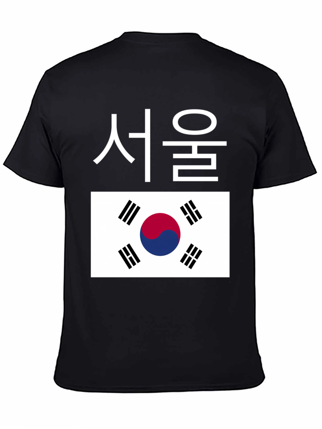 Seoul Korea Flag T-Shirt
